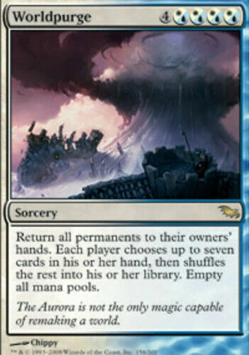 Worldpurge SP/PL Shadowmoor MTG Magic The Gathering English Card - Image 1 of 1