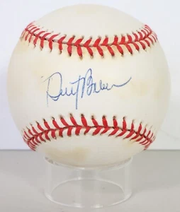Dusty Baker Autographed Official National League Baseball JSA COA - Picture 1 of 4