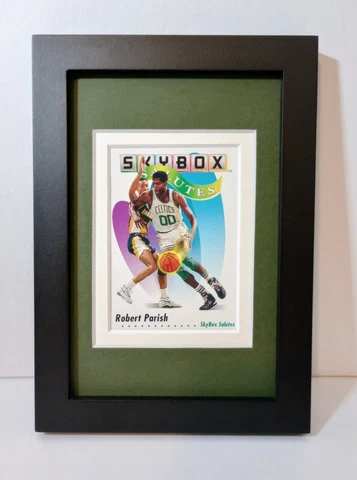 Robert Parish Boston Celtics Display Custom Framed NBA Basketball Card Plaque Cover