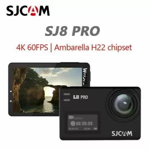 SJCAM SJ8 Pro F2.8 HD12MP 4K 60FPS Wifi Remote Sprot Action Camera - Picture 1 of 11