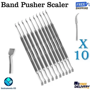 X10 Zahnbandschieber Skalierer kieferorthopädisches Band Platzierung Sitz Zement Reinigung - Bild 1 von 3