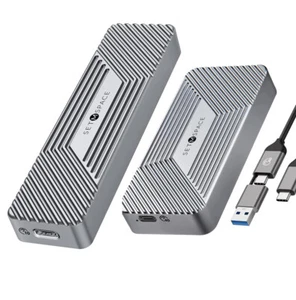 Funda Gabinete SSD M.2 NVMe USB 4 Compatible con Thunderbolt 3/4 UASP 10 40Gbps - Imagen 1 de 16