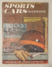 SPORTS CARS ILLUSTRATED MAGAZINE, DECEMBER 1958, USED, 102 PAGES.