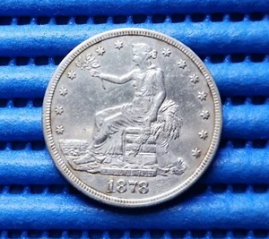 1878 United States Trade Doller Silver Coin - Picture 1 of 2