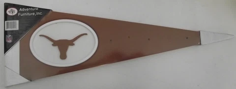Adventure Furniture 01245 Texas Longhorns Pennant Coat Rack 8" x 23" Cover