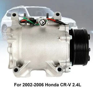 A/C Air Conditioner Compressor Fit For Honda CRV CR-V 2.4L 2002-2006 CO 10663AC - Picture 1 of 10
