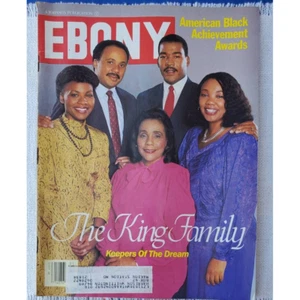 January 1987 Ebony Magazine King Family Martin Luther Black Achievement Awards - Bild 1 von 4