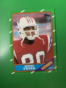 1986 Topps Irving Fryar New England Patriots #34 - Picture 1 of 2