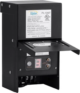 Alpine Muti-Light Transformer 200 Watt with PhotoCell and Timer PL106T NEW - Picture 1 of 7