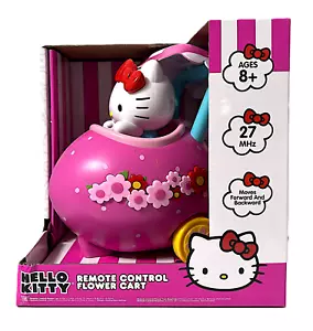 Sanrio Hello Kitty Remote Control Flower Cart 6.5" Tall Battery Powered ET-0844 - Picture 1 of 5