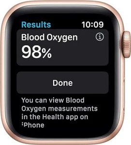 Apple Watch Series 6 44mm (GPS) Aluminium Gold Cracked Screen - Afbeelding 1 van 1