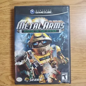 Metal Arms Case Only NO GAME Nintendo GameCube Empty Box Glitch in the System - Picture 1 of 3