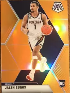 Novato Jalen Suggs 2021 Mosaic Draft Orange Prizm #253 Orlando Magic Gonzaga radiocontrol - Imagen 1 de 2