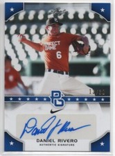 2015 Leaf Perfect Game National Showcase Blue /30 Daniel Rivero PIRATES Auto