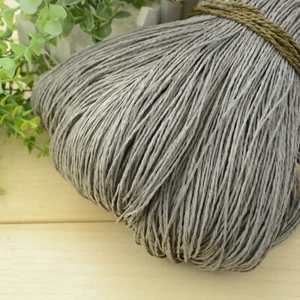 500g Natural Raffia Straw Hand Crochet Yarn Knitting Hat Bag Purse Basket Rattan - Picture 1 of 46