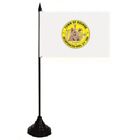 Tischflagge Bounre Town (Massachussets) Fahne Flagge 10 x 15 cm 