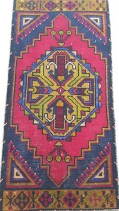 Antique rugs carpets Wool Hand Knotted Oriental Rug, Multicolor Decor Rug - Picture 1 of 15