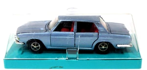 rare color Marklin 1820 BMW 2500 steel blue 1/43 diecast in showcase box tr1 - Picture 1 of 10