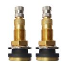 Precise Fit TR618A Tubeless Tire Valve Stem for 58 Inch Rim Hole (2 Pack)