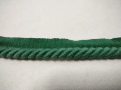 4 1/2 yardas Cordón Decorativo con Labio 7/16" - Verde Bosque - Borde de Tela 1025 Foto 1 de 2