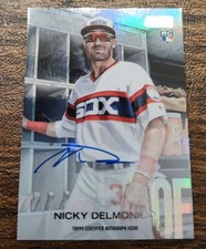 2018 Topps Stadium Club Nicky Delmonico #SCA-ND Rookie RC Auto /10