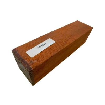 EXOTIC WOOD ZONE Padauk Knife Scale 5x 1-1/2x 1 Woodturning Lumber Blank- Free US Shipping