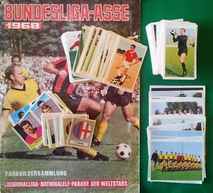 (NO PANINI) SICKER BUNDESLIGA ASSE 1968 - choose your stickers n.185/368 [MAX]