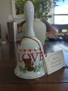 Der Kreativkreis Geschenke und Deko Zubehör Glocke Liebesbär - Bild 1 von 4