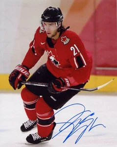 SIMON GAGNE SIGNED 8X10 PHOTO CANADA HOCKEY PHILADELPHIA FLYERS COA - Picture 1 of 1