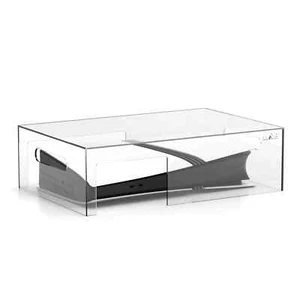 PS5 Pro Acrylic Dust Protecting Transparent Display Case For SONY PlayStation US - Picture 1 of 7
