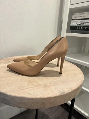 Zapatos de tacón para mujer INC International Concepts, charol nude, talla 10M. USADO Foto 1 de 4