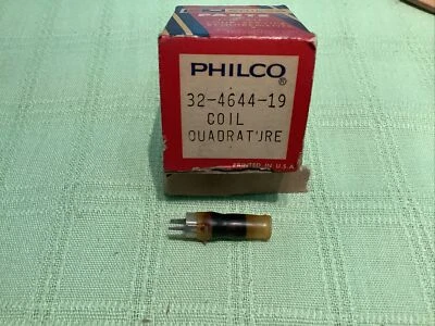 Philco OEM Part 32-4644-19 Quadrature Coil  - Image 1 of 3
