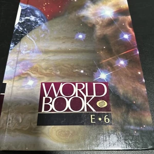 World Book Encyclopedia 📚 World Book Volume E6 ✨VG++ - Picture 1 of 12