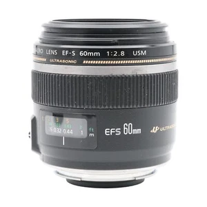 Canon EF-S 60Mm 2.8 USM Ultrasonic Digital Macro Lens OVP - Picture 1 of 5
