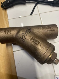 FNW 1 1/4" Sweat Y Sieb 400WOG - Bild 1 von 3