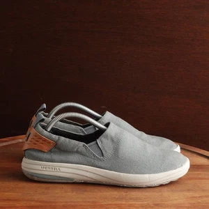 Zapatos Merrell WMS TALLA 6.5 Azul Gris Rejilla Sin cordones Mocasín Informal Exterior Vibram - Imagen 1 de 12
