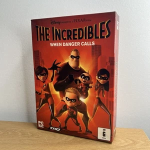 The Incredibles When Danger Calls Windows Mac 2004 CIB Complete PC Game Big Box - Picture 1 of 6