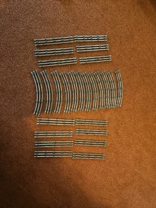 Vintage Marx O34 gebogene und 11 Zoll gerade Rohr 5 Kreuzschwellen Spur Posten von 26 - Bild 1 von 3