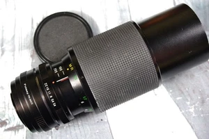 MFT adapted 75-205mm f/3.8 zoom lens for m4/3 GH-3 GH-4 E-M10 Olympus Panasonic - Picture 1 of 2