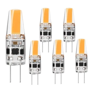 G4 Led Bulb 2W, Warm White 3000K,AC/DC12V-24V 1505 COB Led Light Bulbs Equiva... - Picture 1 of 6