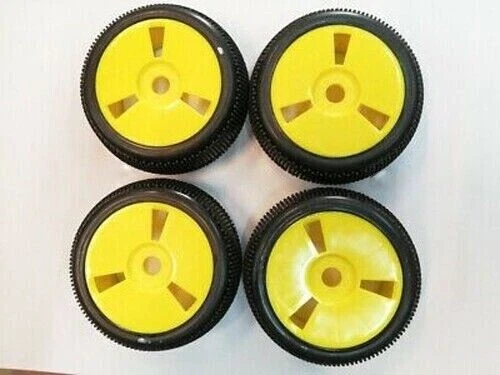 VP-Pro Turbo Traxx Ultra-Flexx (Soft) Gomme 1:8 Buggy (4) - Set Completo 4 Ruote - Immagine 1 di 1