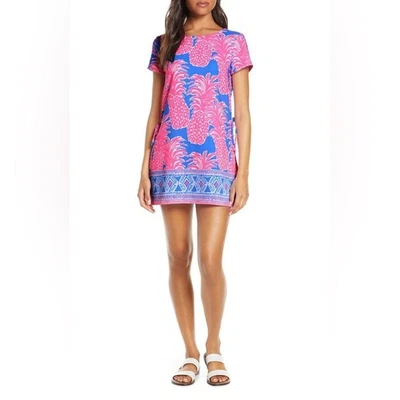 Vestido mameluco Lilly Pulitzer Bianca en azul refugio talla 4. Foto 1 de 4
