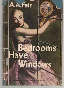 Bedrooms Have Windows by A. A. Fair (Earl Stanley Gardner) - 1949 2nd printing - Picture 1 of 1