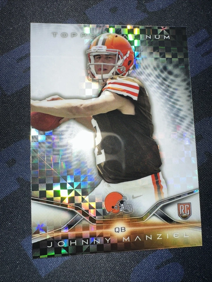 2014 Topps Platinum - Johnny Manziel #126 (RC) - Image 1 of 3