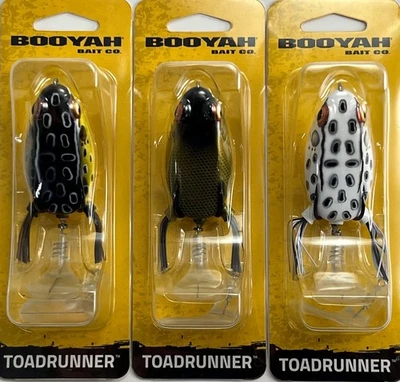 (LOTE DE 3) BOOYAH TOADRUNNER 4.5" 7/8OZ BYTR39 COLORES MIXTOS G1140 Foto 1 de 2