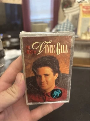 Vince Gill "The Best of" COUNTRY & Turn Me Loose Cassette Tape NEW Sealed 2 Tape - Image 1 of 4