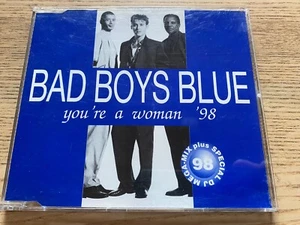 BAD BOYS BLUE "YOU´RE A WOMAN ´98 / MEGAMIX VOLUME 1" 1998 4 TRACK COCONUT RARE - Picture 1 of 24
