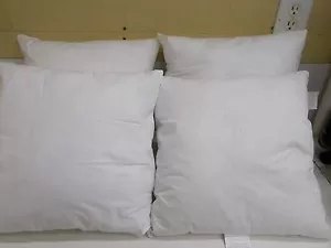 Juego de 4 14"" x 14"" cuadrado poliéster almohada de algodón inserto - Imagen 1 de 4