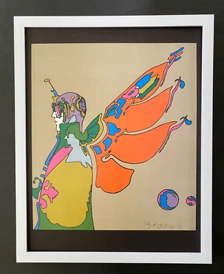 彼得·马克斯 + 美丽 + 签名印花 + 新框架 — 第 1/3 张图片