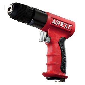 Aircat 4338 3/8" Drive Reversible Red Composite Drill